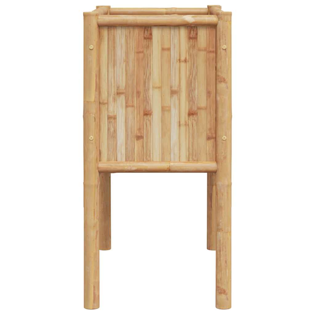 Raised Bed Brown 70 x 35 x 70 cm Bamboo