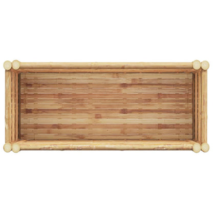 Raised Bed Brown 70 x 35 x 70 cm Bamboo