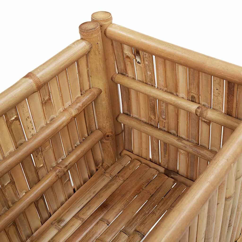 Raised Bed Brown 90 x 35 x 70 cm Bamboo