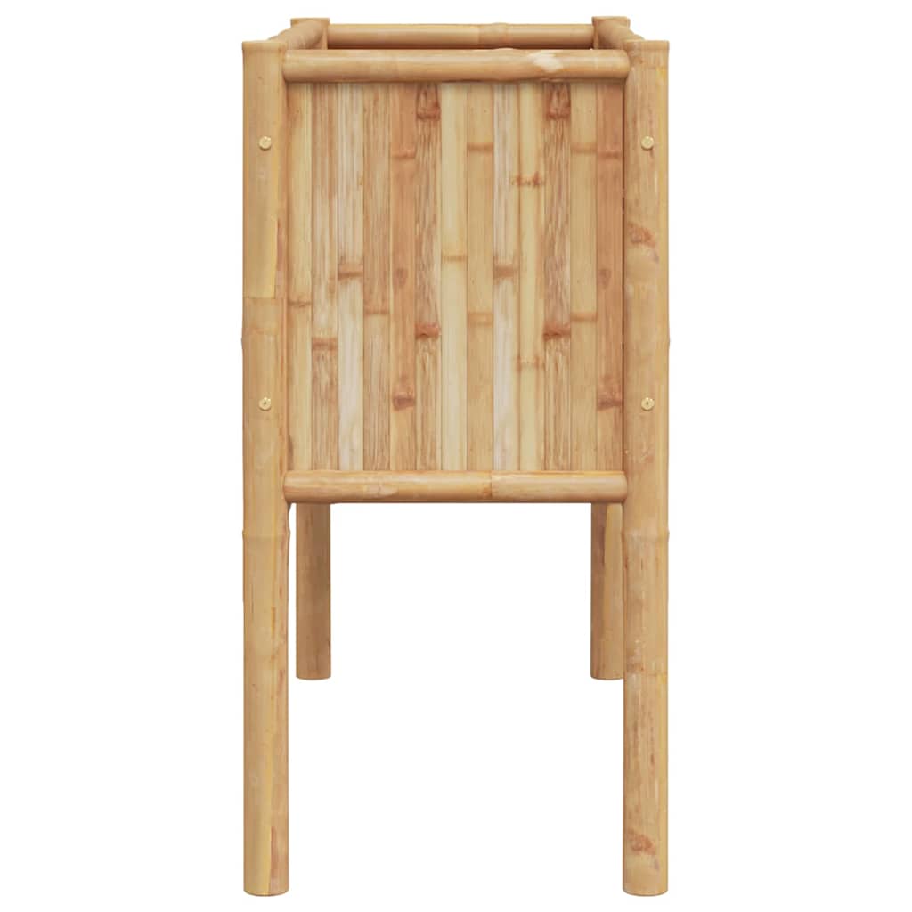 Raised Bed Brown 90 x 35 x 70 cm Bamboo