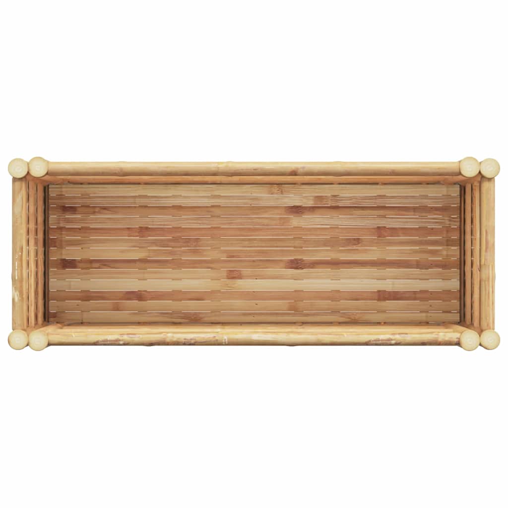 Raised Bed Brown 90 x 35 x 70 cm Bamboo