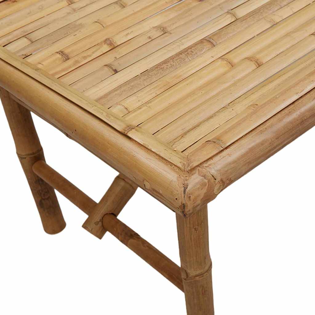 Coffee Table Brown 110 x 50 x 43 cm Bamboo