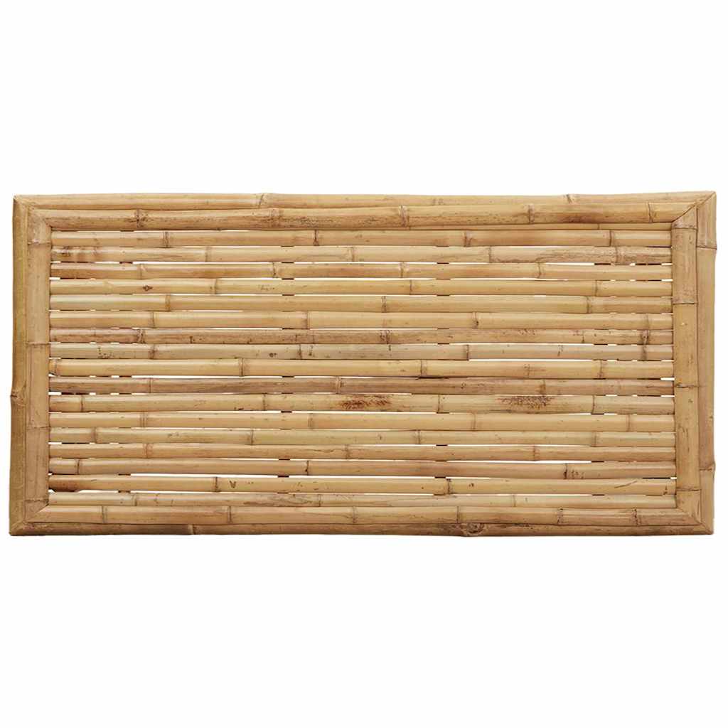 Coffee Table Brown 110 x 50 x 43 cm Bamboo