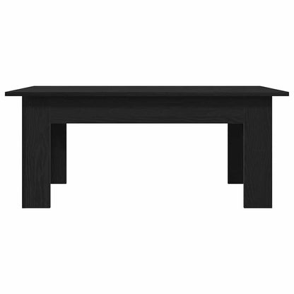 Coffee Table Black Oak 100 x 60 x 42 cm Engineered Wood