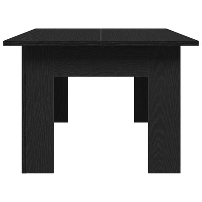 Coffee Table Black Oak 100 x 60 x 42 cm Engineered Wood