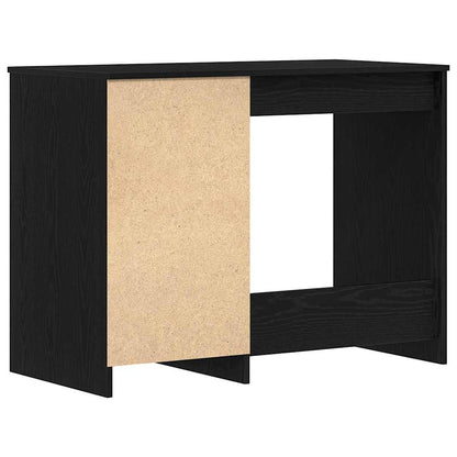 Desk Black Oak 100 x 50 x 76 cm Engineered Wood