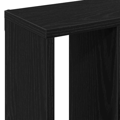 Wall Shelf Black Oak 45x16x45 cm Engineered Wood