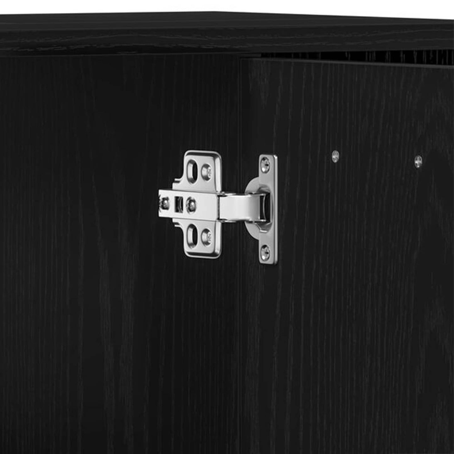 Bathroom Cabinet Black Oak 60 x 32 x 54 cm Engineered Wood