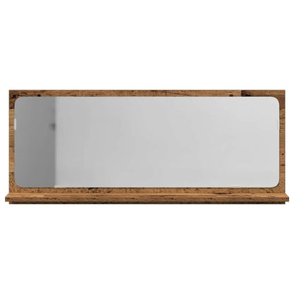 Mirror Shelf Old wood 90 x 10.5 x 37 cm Engineered Wood