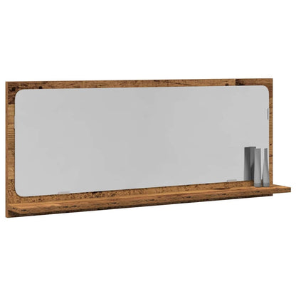 Mirror Shelf Old wood 90 x 10.5 x 37 cm Engineered Wood
