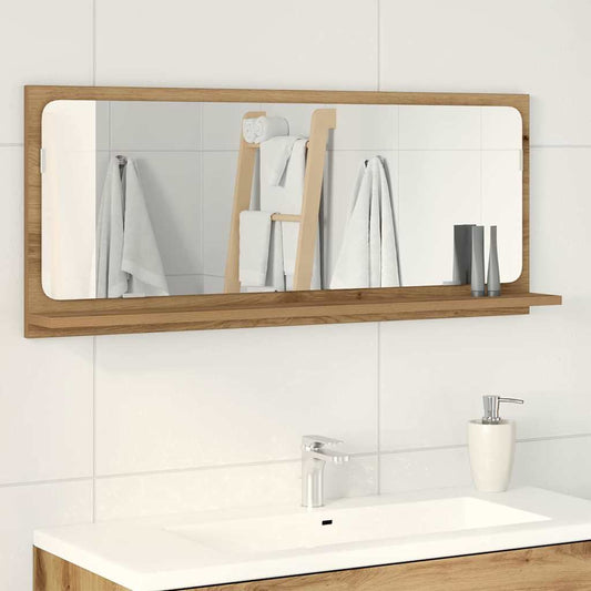 Mirror Shelf Artisan oak 90 x 10.5 x 37 cm Engineered Wood