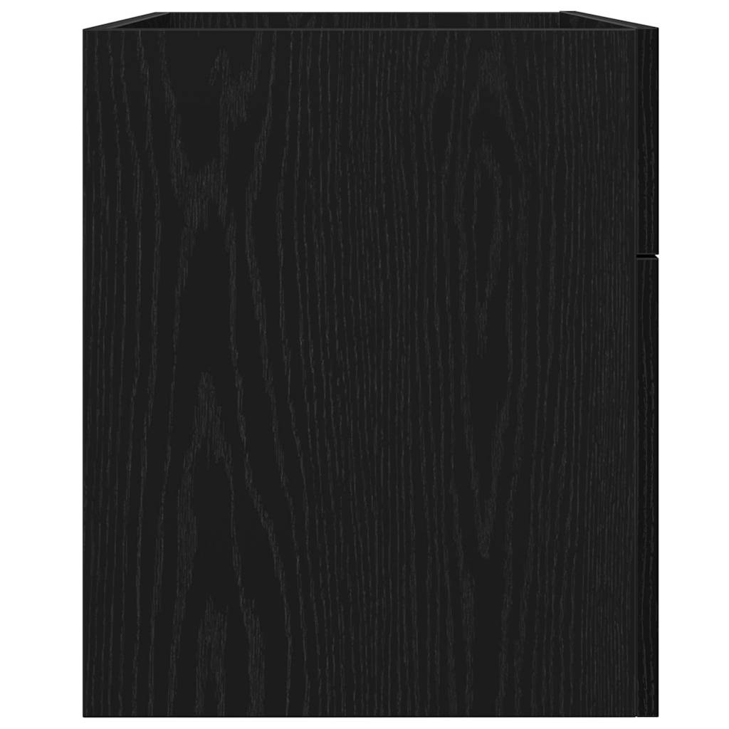 Sink cabinet Black Oak 38.5 x 100 x 46 cm Engineered Wood