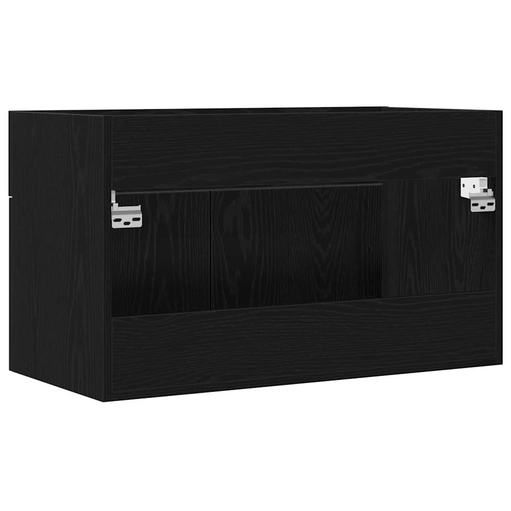 Sink cabinet with Storage with Door Black Oak Engineered Wood