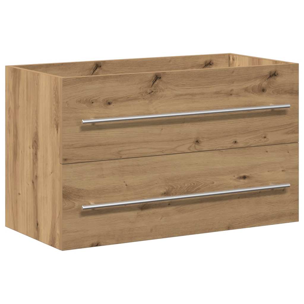 Bathroom Sink Cabinet Artisan Oak 80x38,5x48 cm Engineered Wood