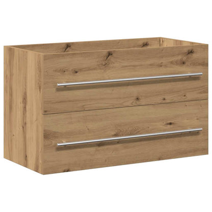 Bathroom Sink Cabinet Artisan Oak 80x38,5x48 cm Engineered Wood