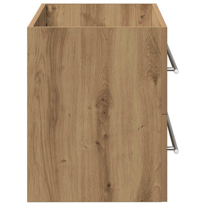 Bathroom Sink Cabinet Artisan Oak 80x38,5x48 cm Engineered Wood
