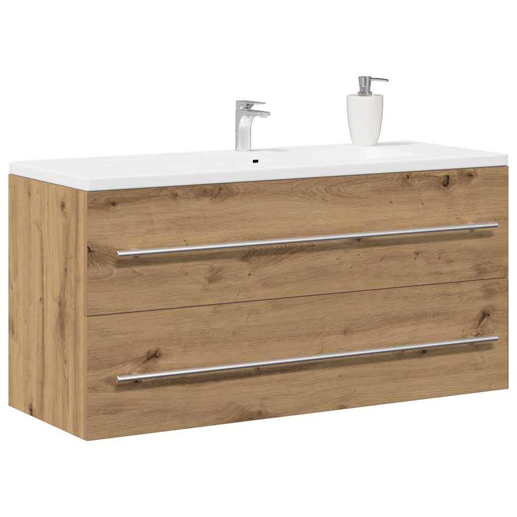 Bathroom Sink Cabinet Artisan Oak 100x38.5x48cm Engineered Wood