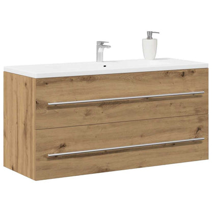 Bathroom Sink Cabinet Artisan Oak 100x38.5x48cm Engineered Wood