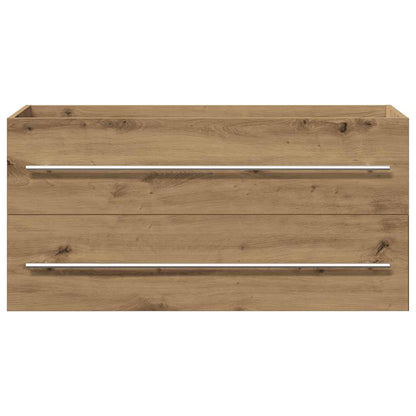 Bathroom Sink Cabinet Artisan Oak 100x38.5x48 cm Engineered Wood