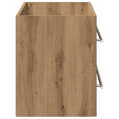 Bathroom Sink Cabinet Artisan Oak 100x38.5x48cm Engineered Wood