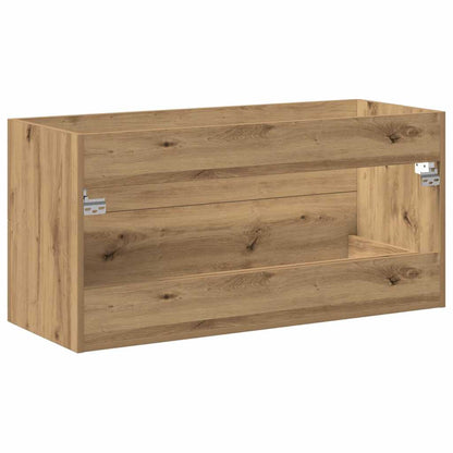 Bathroom Sink Cabinet Artisan Oak 100x38.5x48cm Engineered Wood