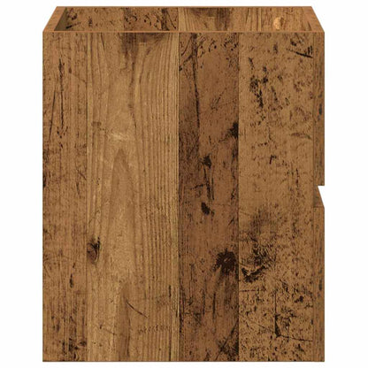 Bathroom Sink Cabinet with Drawer Old Wood 41 x 38.5 x 45 cm