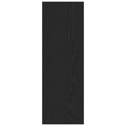 Wall TV Cabinet 2 pcs Black Oak 30.5 x 28.5 x 90 cm