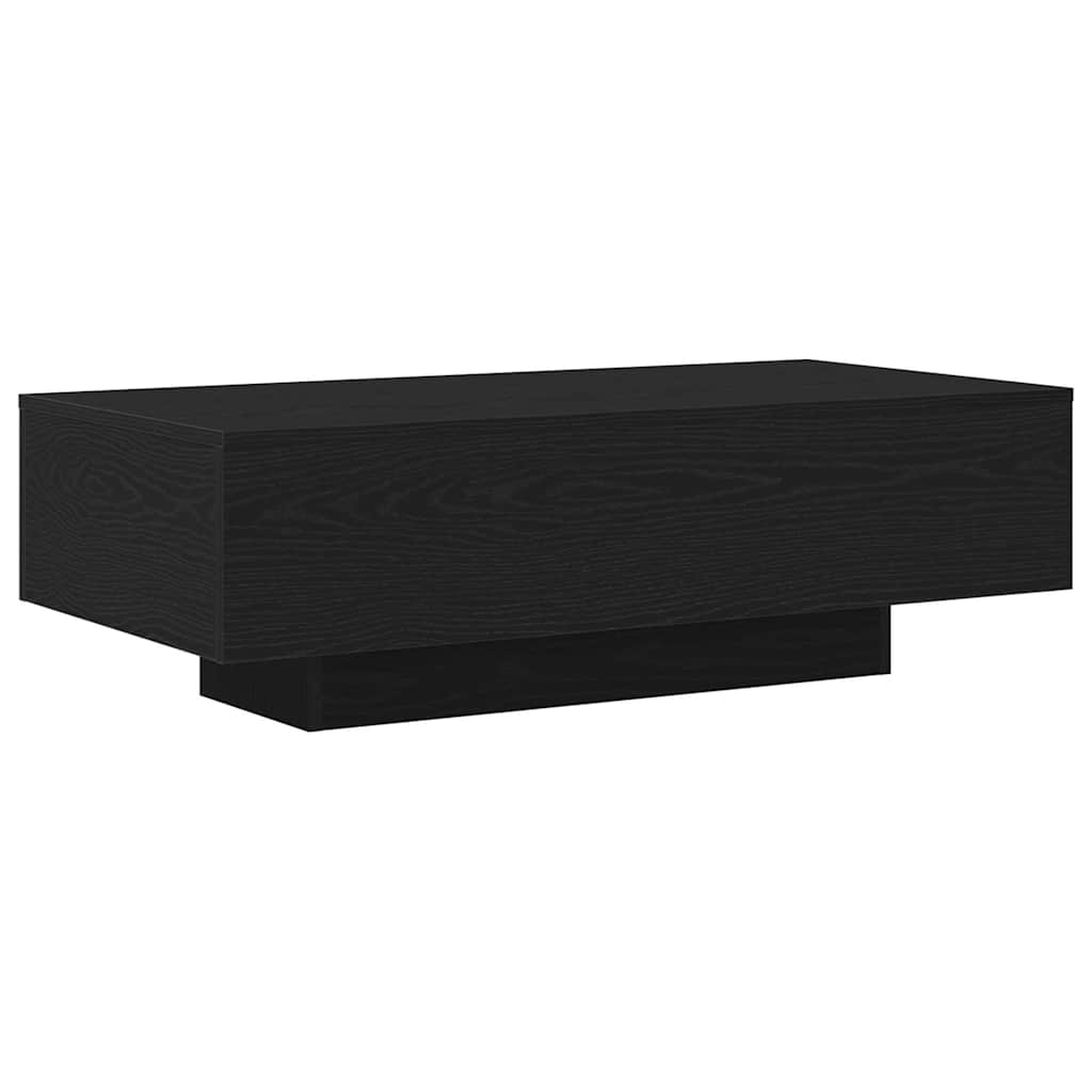 Coffee Table Black Oak 100 x 49.5 x 31 cm Engineered Wood