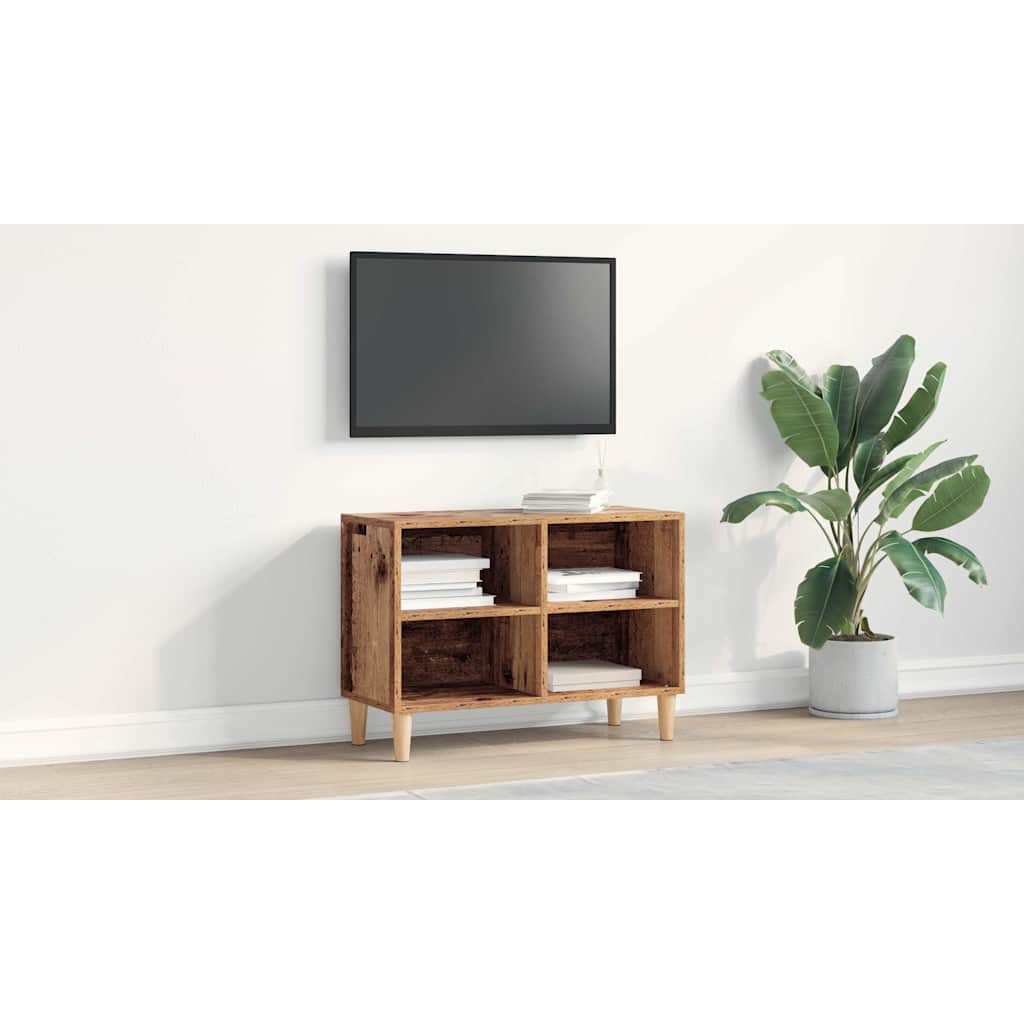 TV Cabinet Old wood 69.5 x 30 x 50 cm Engineered Wood