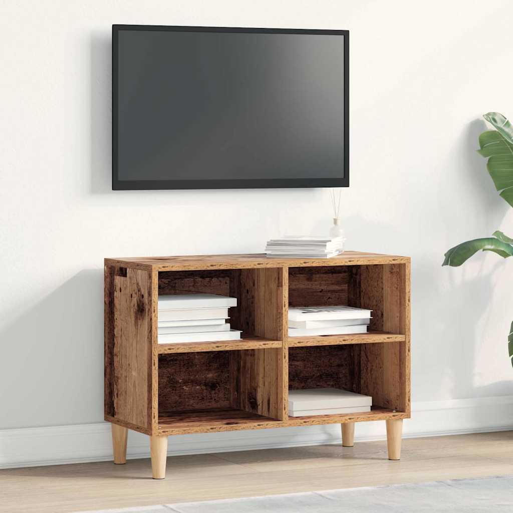 TV Cabinet Old wood 69.5 x 30 x 50 cm Engineered Wood