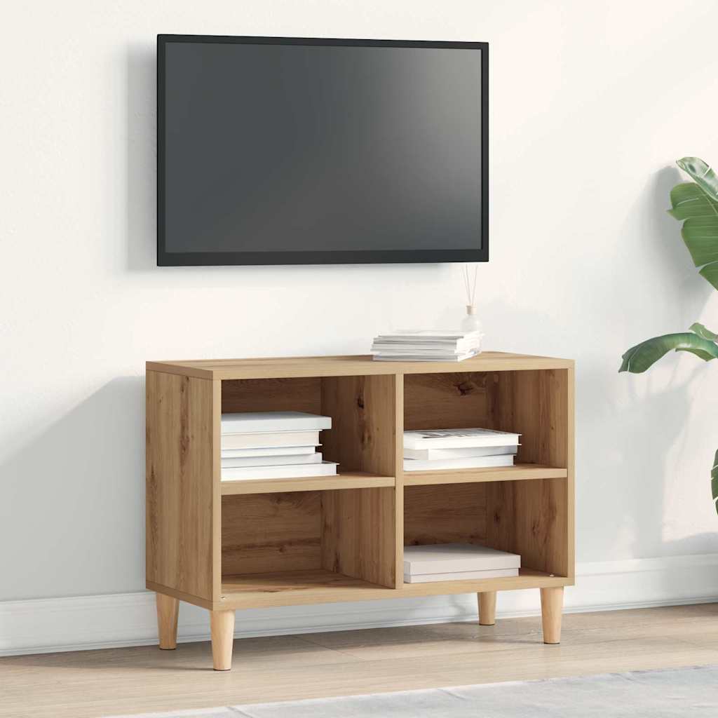 TV Cabinet Artisian oak 69.5 x 30 x 50 cm Engineered Wood