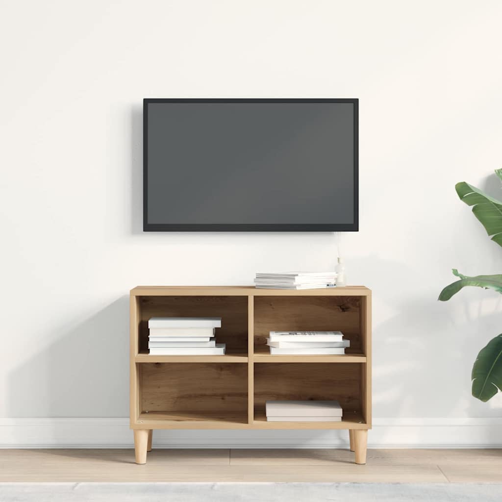 TV Cabinet Artisian oak 69.5 x 30 x 50 cm Engineered Wood