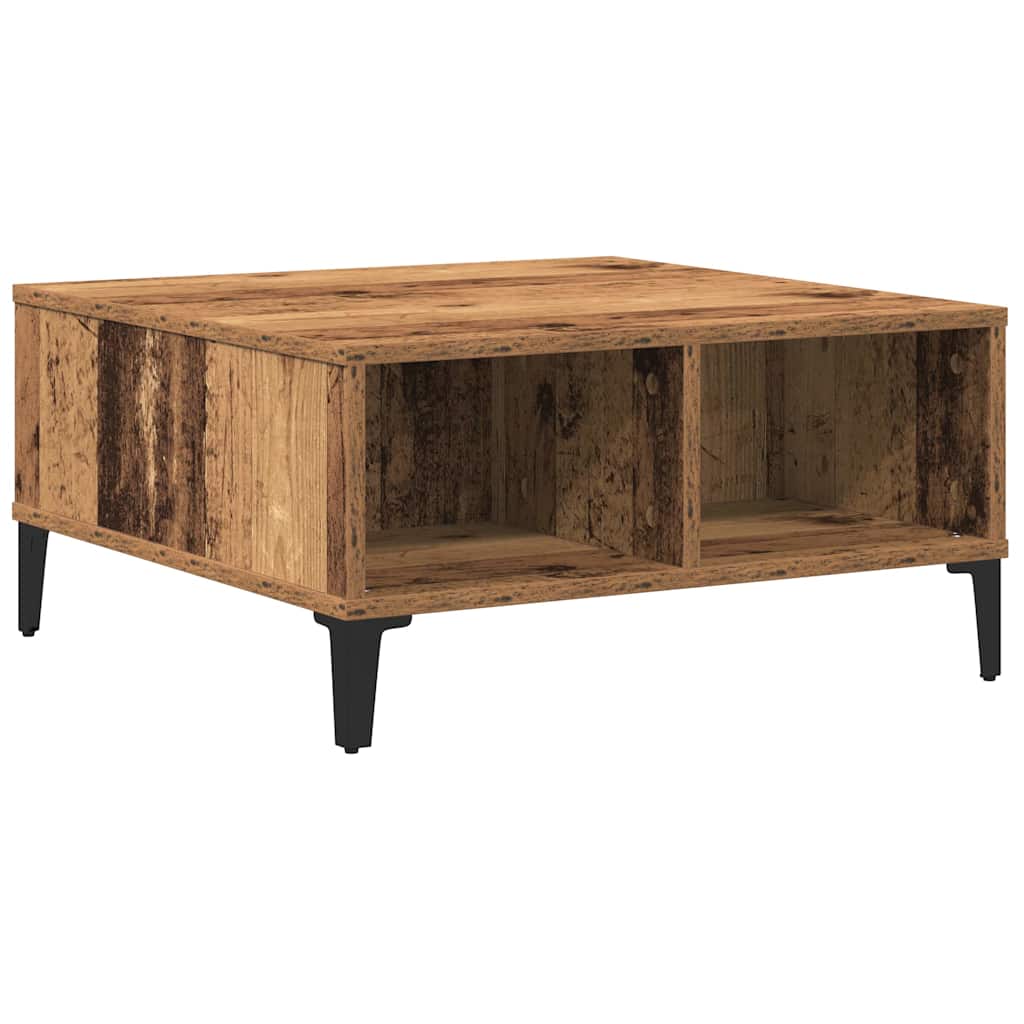 Coffee Table Old Wood 60 x 60 x 30 cm