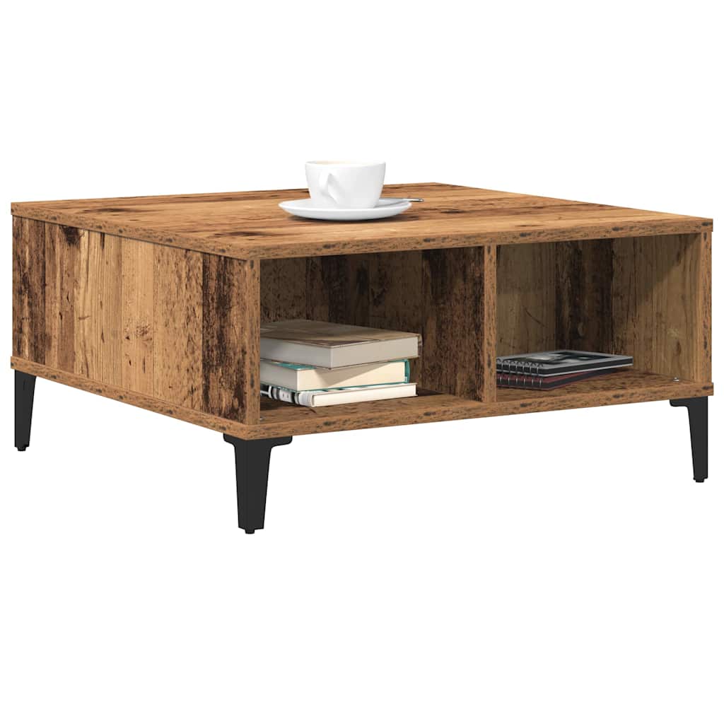 Coffee Table Old Wood 60 x 60 x 30 cm