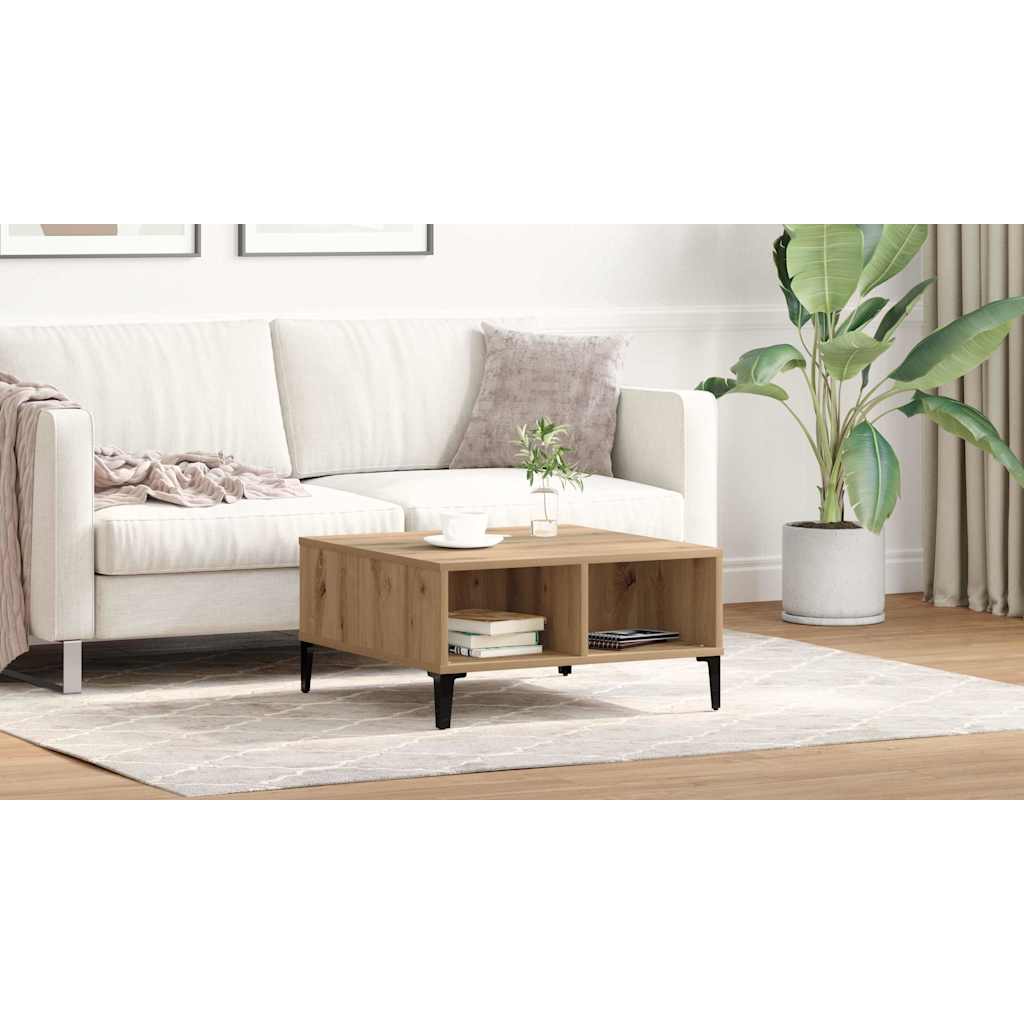 Coffee Table Artisan Oak 60 x 60 x 30 cm