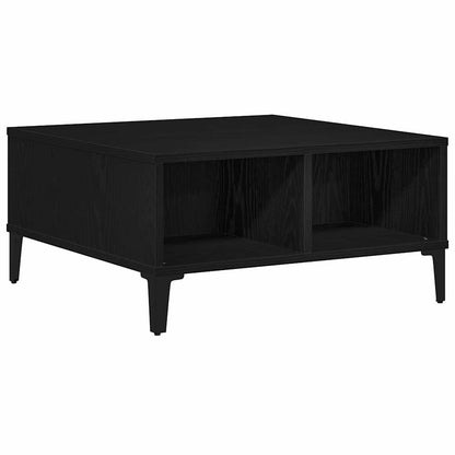 Coffee Table Black Oak 60 x 60 x 30 cm