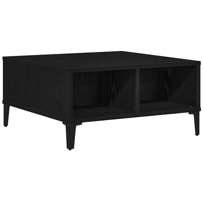 Coffee Table Black Oak 60 x 60 x 30 cm