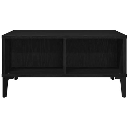 Coffee Table Black Oak 60 x 60 x 30 cm