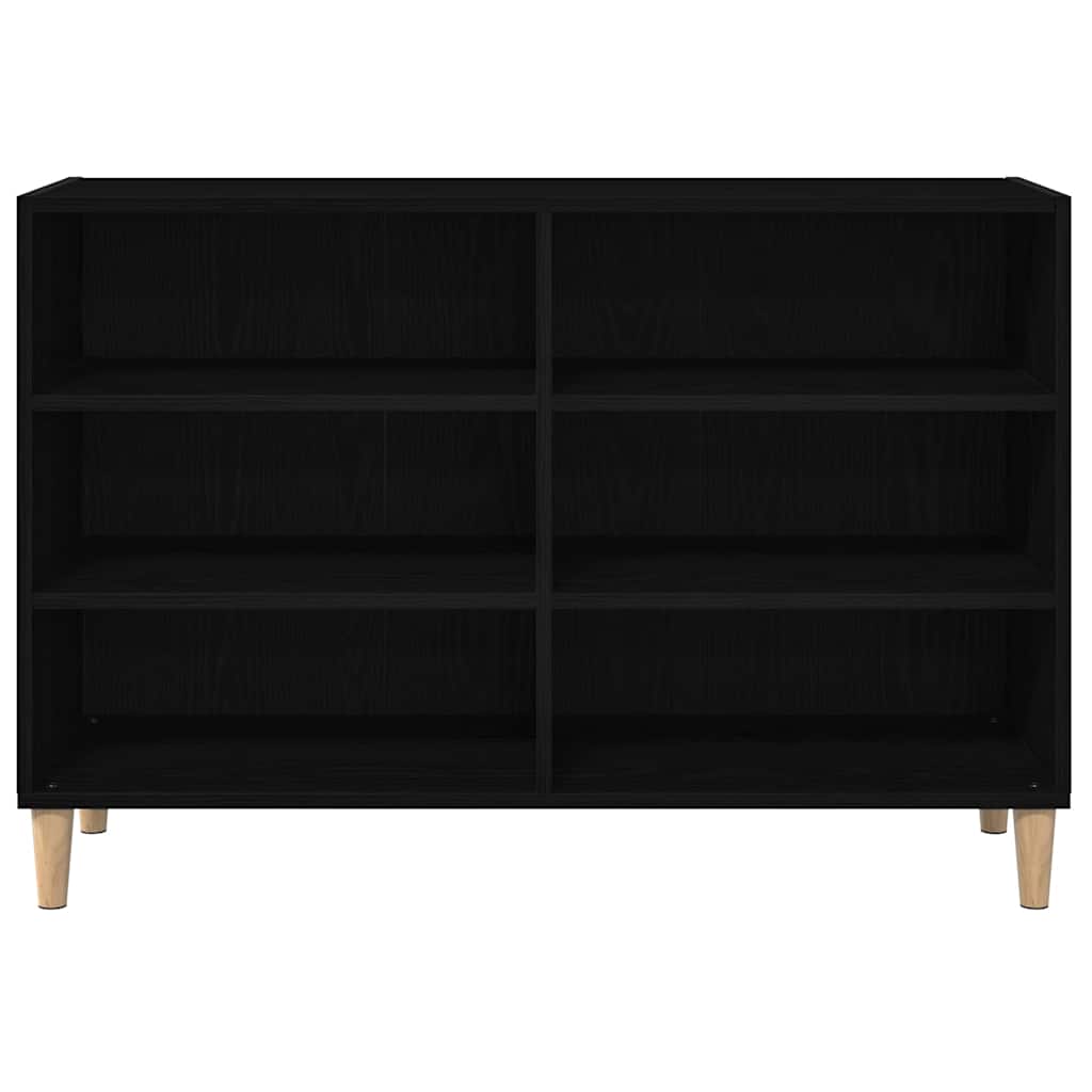 Sideboard 103.5 x 35 x 70 cm Engineered Wood Black Oak