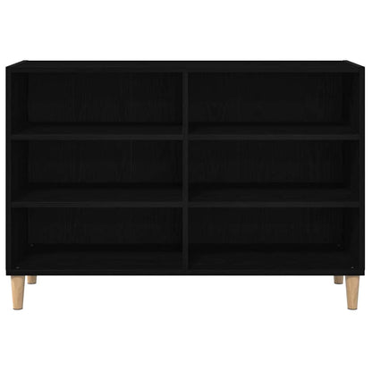 Sideboard 103.5 x 35 x 70 cm Engineered Wood Black Oak