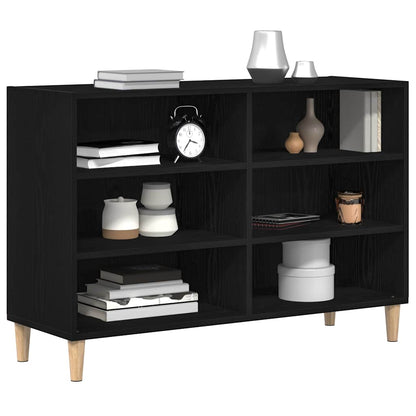 Sideboard 103.5 x 35 x 70 cm Engineered Wood Black Oak