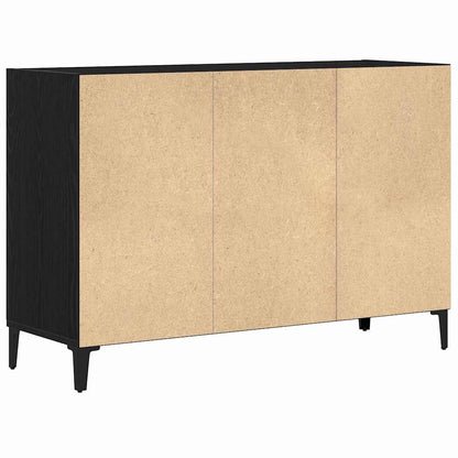 Sideboard Black Oak 103.5 x 35 x 70 cm Engineered Wood