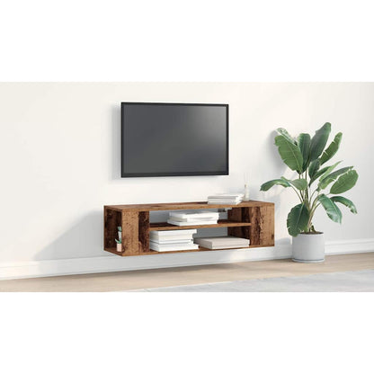 TV Cabinet Old wood 100 x 30 x 26.5 cm Engineered Wood