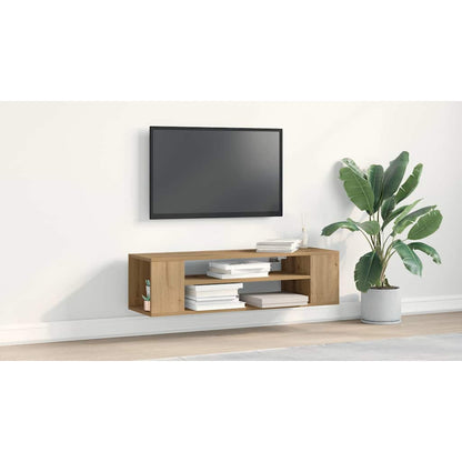 TV Cabinet Artisian oak 100 x 30 x 26.5 cm Engineered Wood