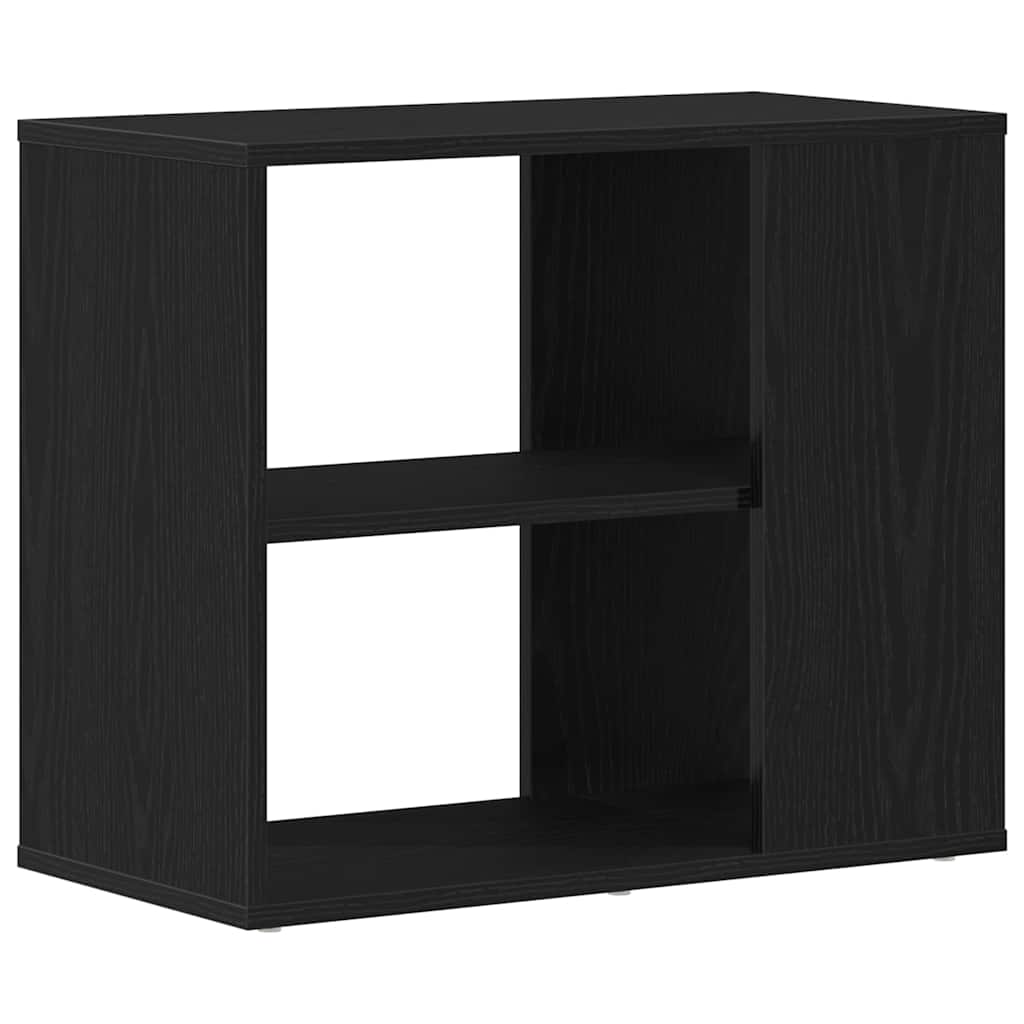 Sideboard Black Oak 60 x 30 x 50 cm Engineered Wood