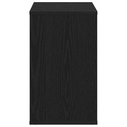 Sideboard Black Oak 60 x 30 x 50 cm Engineered Wood