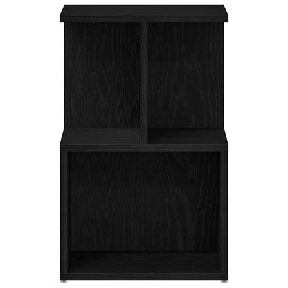 Bedside Cabinet 2 pcs Black Oak 35 x 35 x 55 cm Engineered Wood