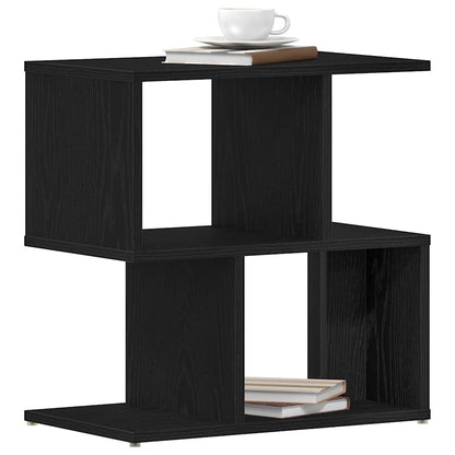 Bedside Cabinet Black Oak 50 x 30 x 51,5 cm Engineered Wood