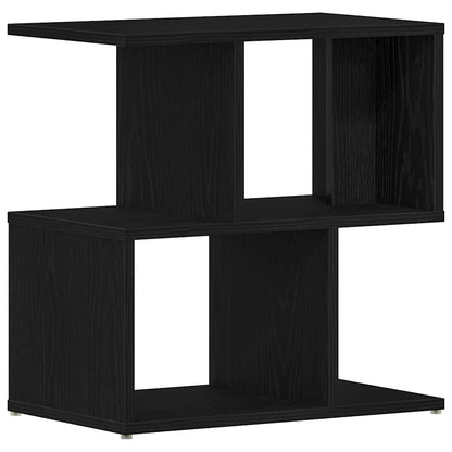 Bedside Cabinet 2 pcs Black Oak 50 x 30 x 51,5 cm