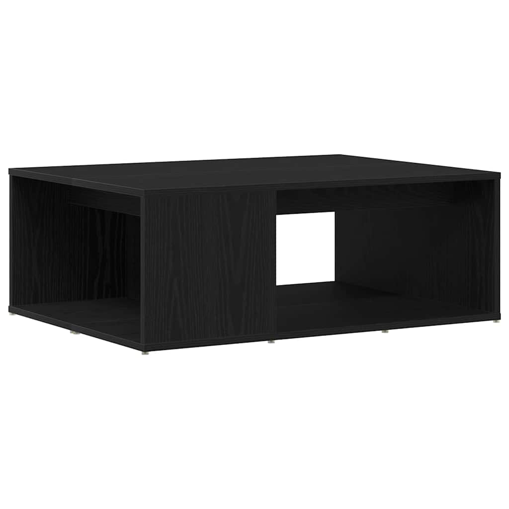 Coffee Table Black Oak 90 x 67 x 33 cm Engineered Wood